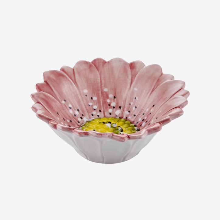 Pembe Seramik Kase 16 Cm Camomilla Collection by Edelweiss Italy