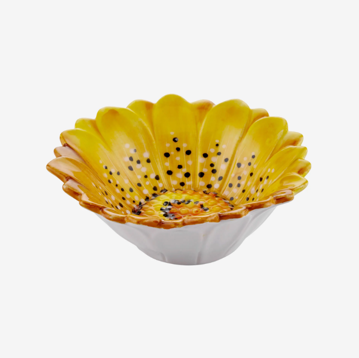 Sarı Seramik Kase 16 Cm Camomilla Collection by Edelweiss Italy