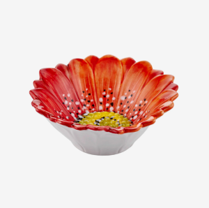 ırmızı Seramik Kase 16 Cm Camomilla Collection by Edelweiss Italy