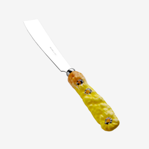 Sarı Seramik Kek Bıçağı Camomilla Collection by Edelweiss Italy