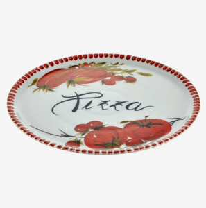 Beyaz Seramik Pizza Tabağı 33 Cm Collection by Edelweiss Italy