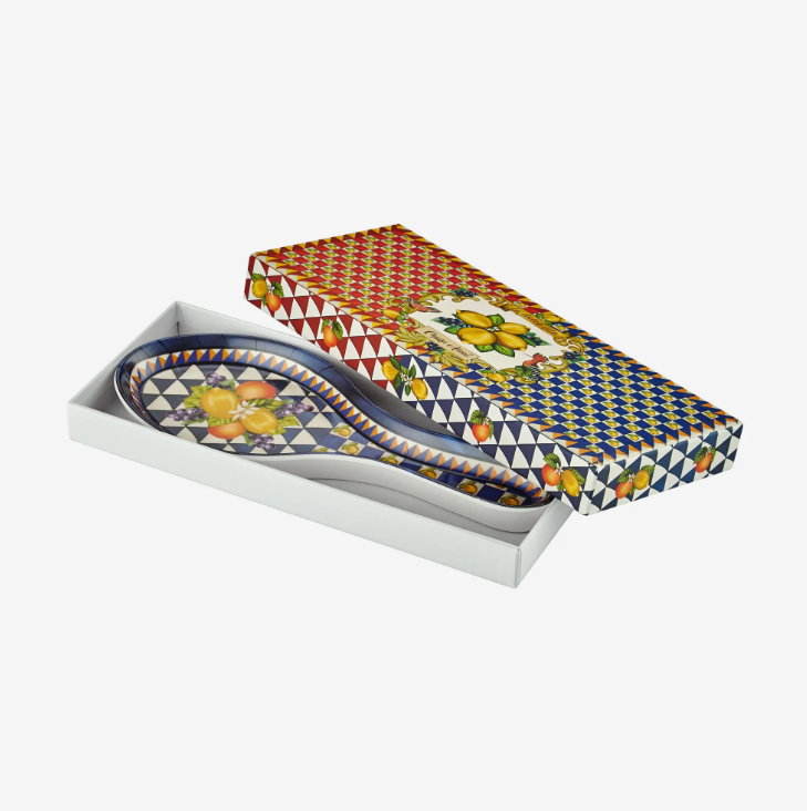 Mavi Melamin Kaşıklık 24 Cm Capri Collection by Chiara Alessi