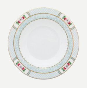 Beyaz Porselen Çukur Tabak 21,5 Cm Blushing Birds Collection by Pip Studio