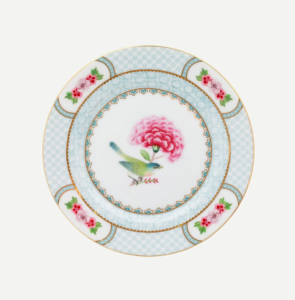 Beyaz Porselen Pasta Tabağı 17 Cm Blushing Birds Collection by Pip Studio