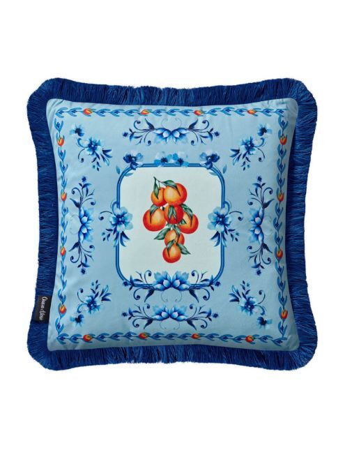 Chiara Alessi Arancia Portakal Desenli Yastık