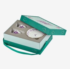 Primavera Violet Mor 2'li̇ Turk Kahvesi̇ Fi̇ncan Seti̇