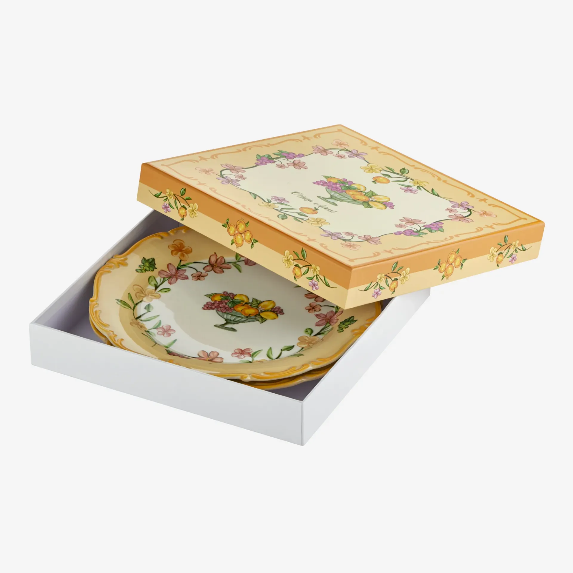 Chiara Alessi Il Sogno Turuncu Seramik Yemek Tabağı 26,5 Cm