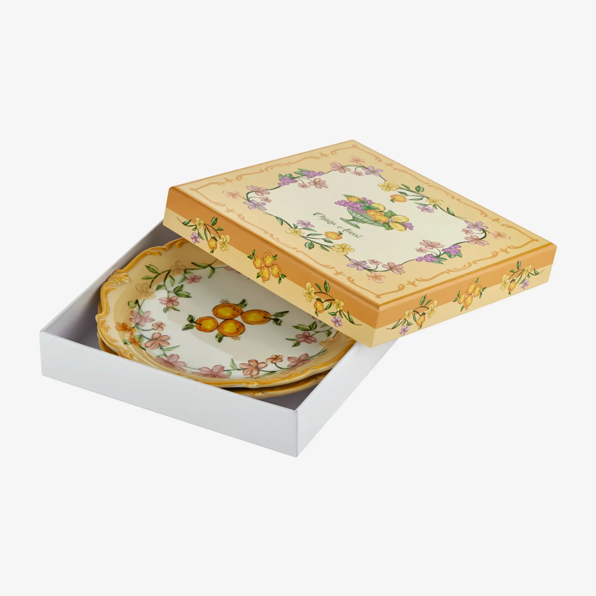 Chiara Alessi Il Sogno Turuncu Seramik Kahvaltı Tabağı 21,5 Cm