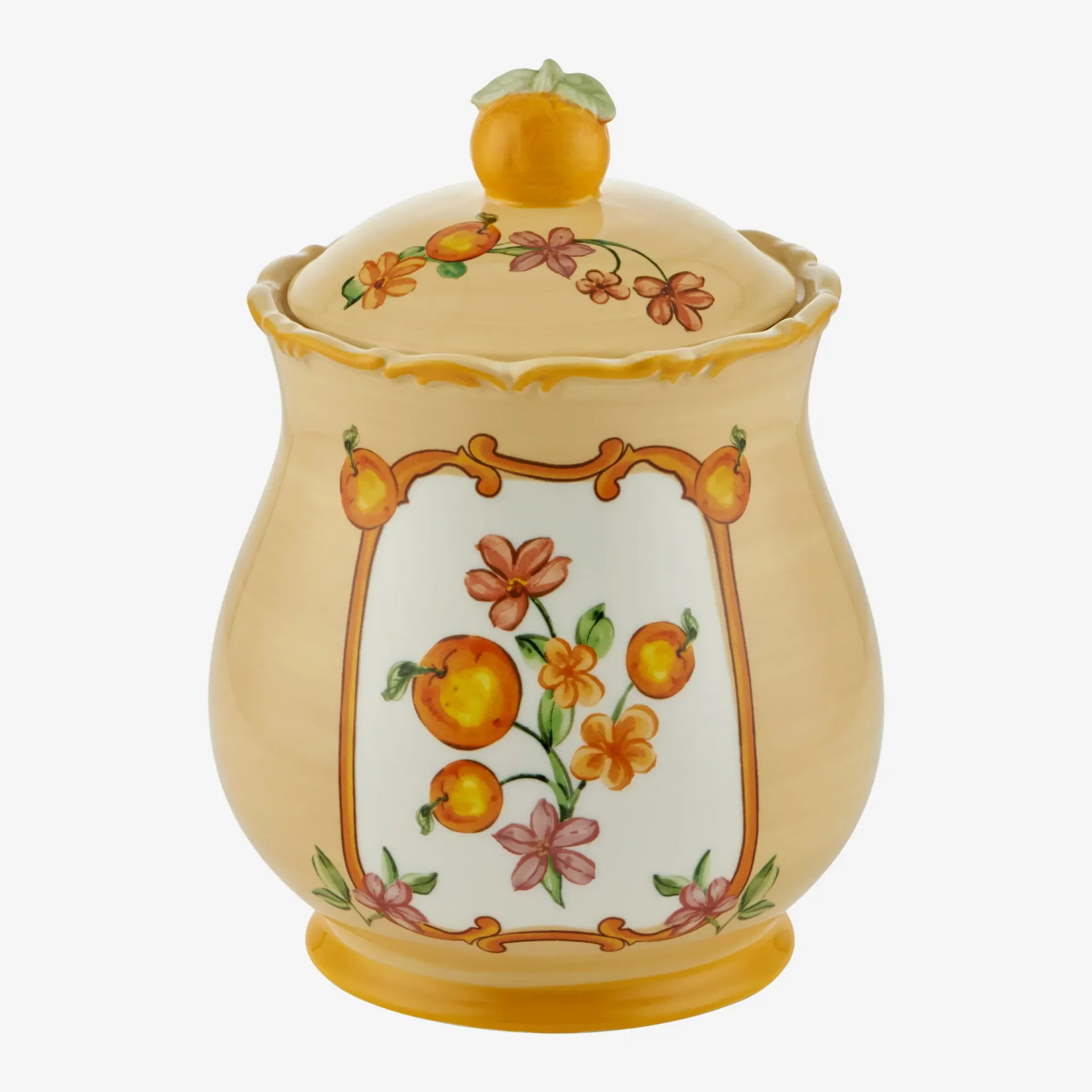 Chiara Alessi Il Sogno Turuncu Seramik Kavanoz 22 Cm