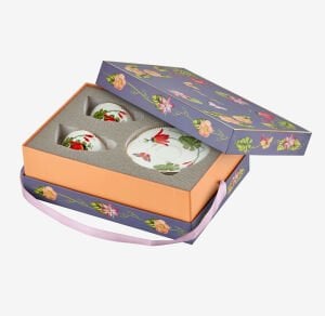 Laura Kirmizi 2'li̇ Turk Kahvesi̇ Fi̇ncan Seti̇