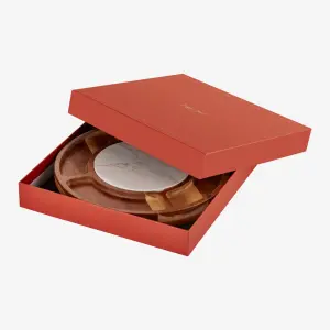 Kahverengi Ahşap Peynir Sunum Tabağı Acacia Elegance Collection by Chiara Alessi