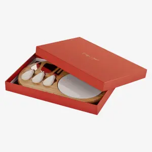 Kahverengi Ahşap Peynir Sunum Tabağı Acacia Elegance Collection by Chiara Alessi