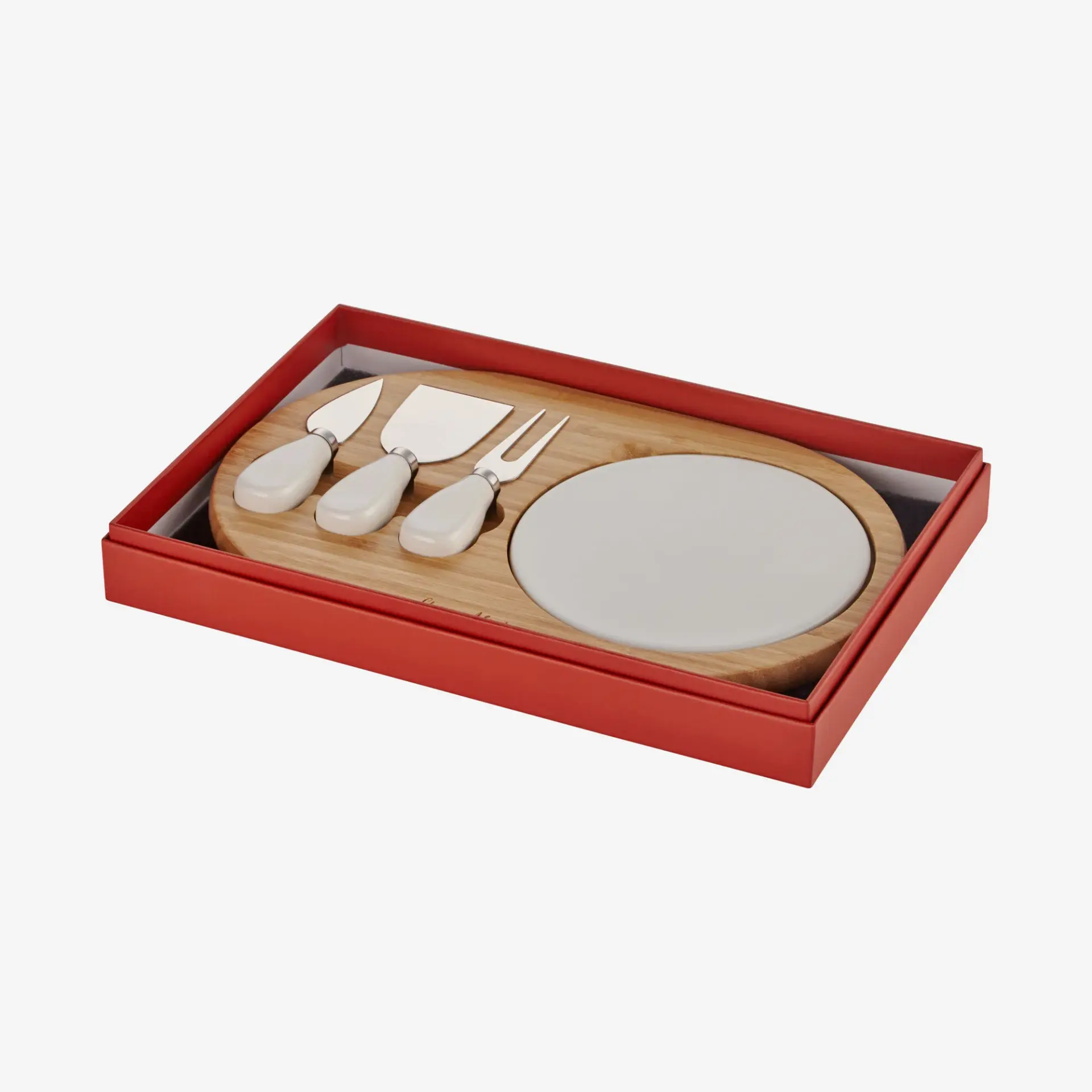 Kahverengi Ahşap Peynir Sunum Tabağı Acacia Elegance Collection by Chiara Alessi