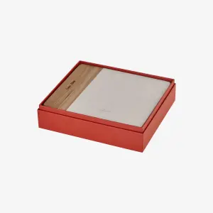 Beyaz Ahşap Peynir Sunum Tabağı Acacia Elegance Collection by Chiara Alessi