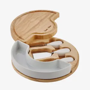 Kahverengi Ahşap Peynir Sunum Tabağı Acacia Elegance Collection by Chiara Alessi