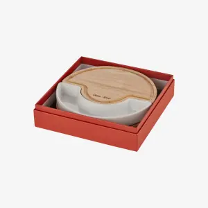 Kahverengi Ahşap Peynir Sunum Tabağı Acacia Elegance Collection by Chiara Alessi