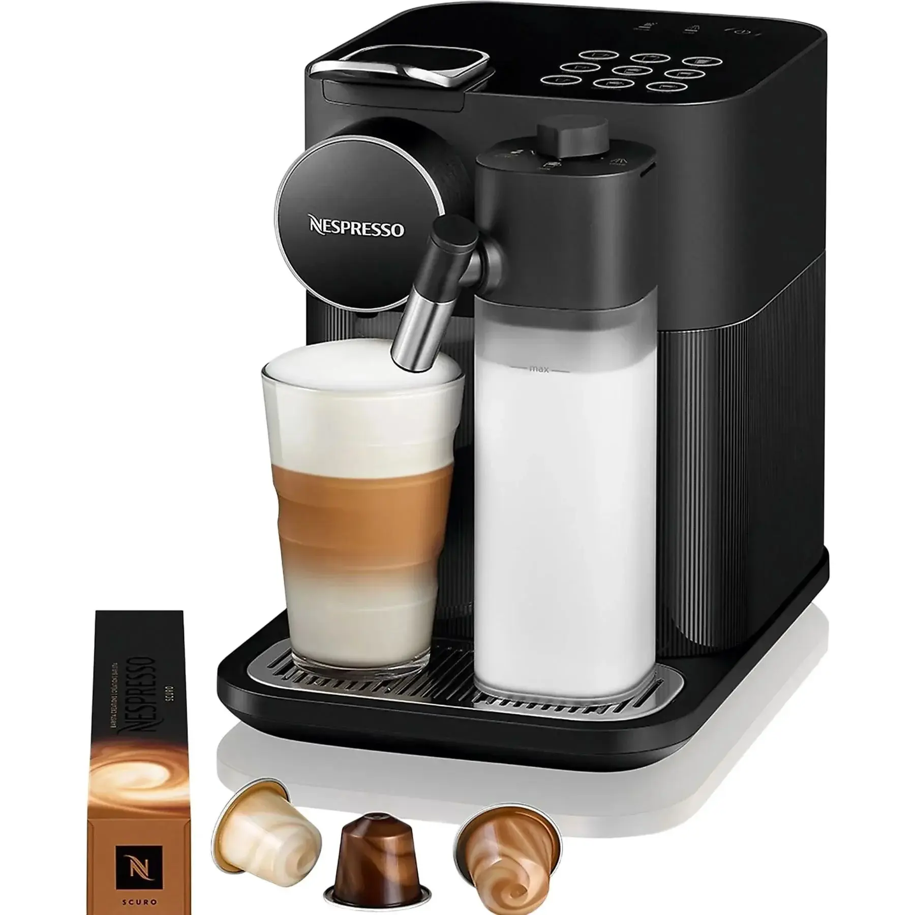 Nespresso Gran Latissima Black Süt Çözümlü Kahve Makinesi