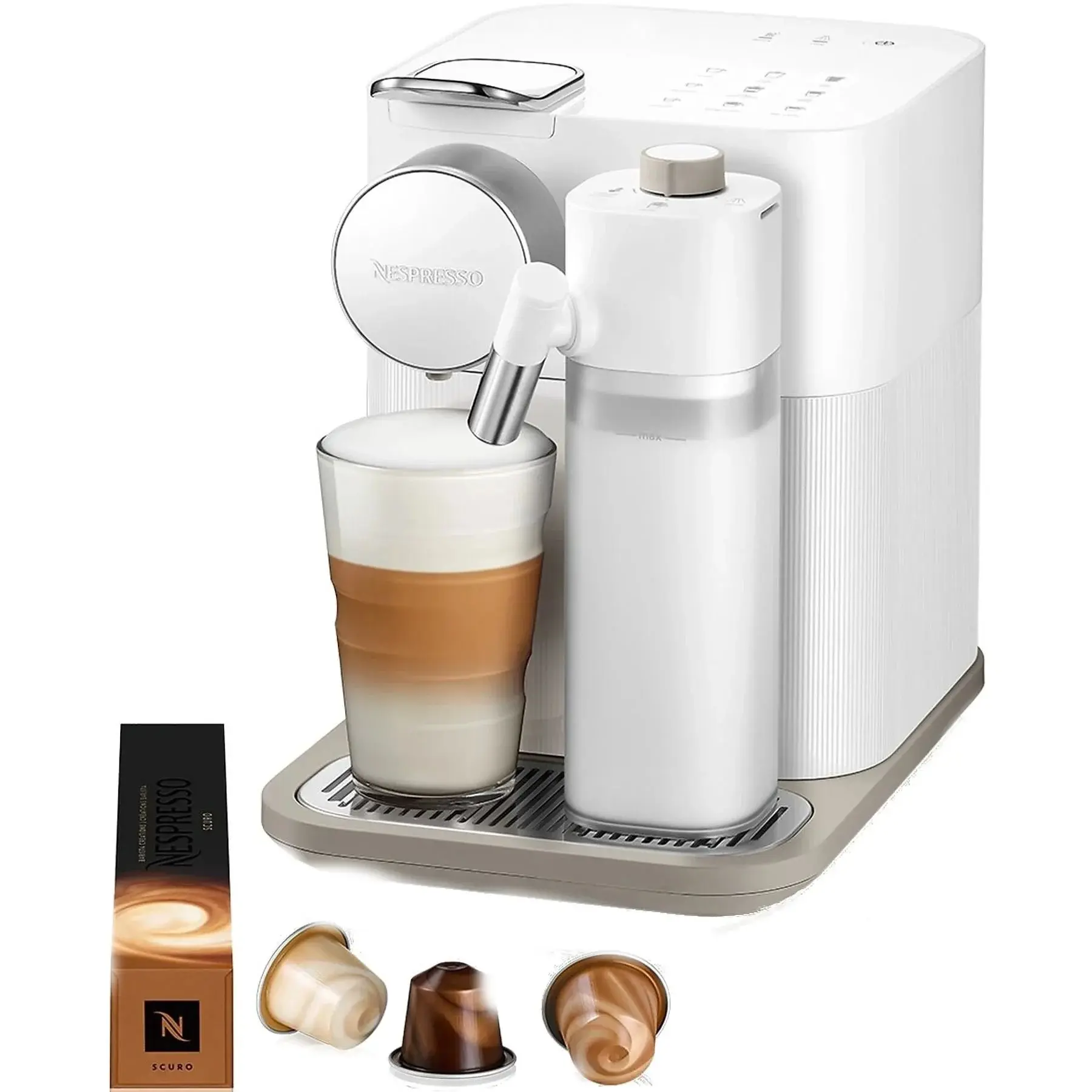 Nespresso Gran Latissima White Süt Çözümlü Kahve Makinesi