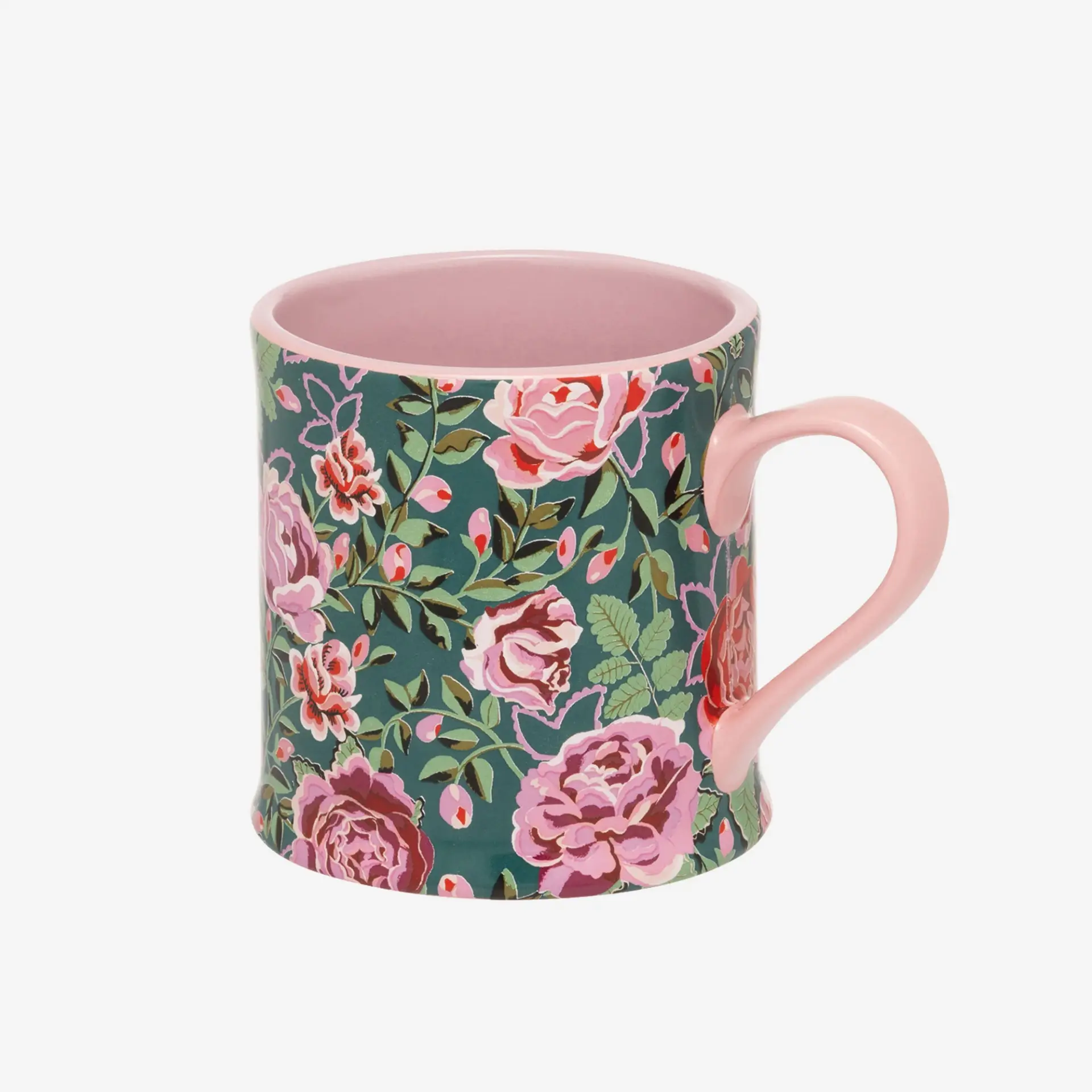 Yeşil Porselen Kupa 275 Ml Dolly Rose Collection by Cath Kidston
