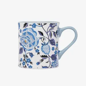 Mavi Porselen Kupa 275 Ml Strawberry Garden Collection by Cath Kidston