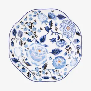 Mavi Porselen Çukur Tabak 21,5 Cm Strawberry Garden Collection by Cath Kidston