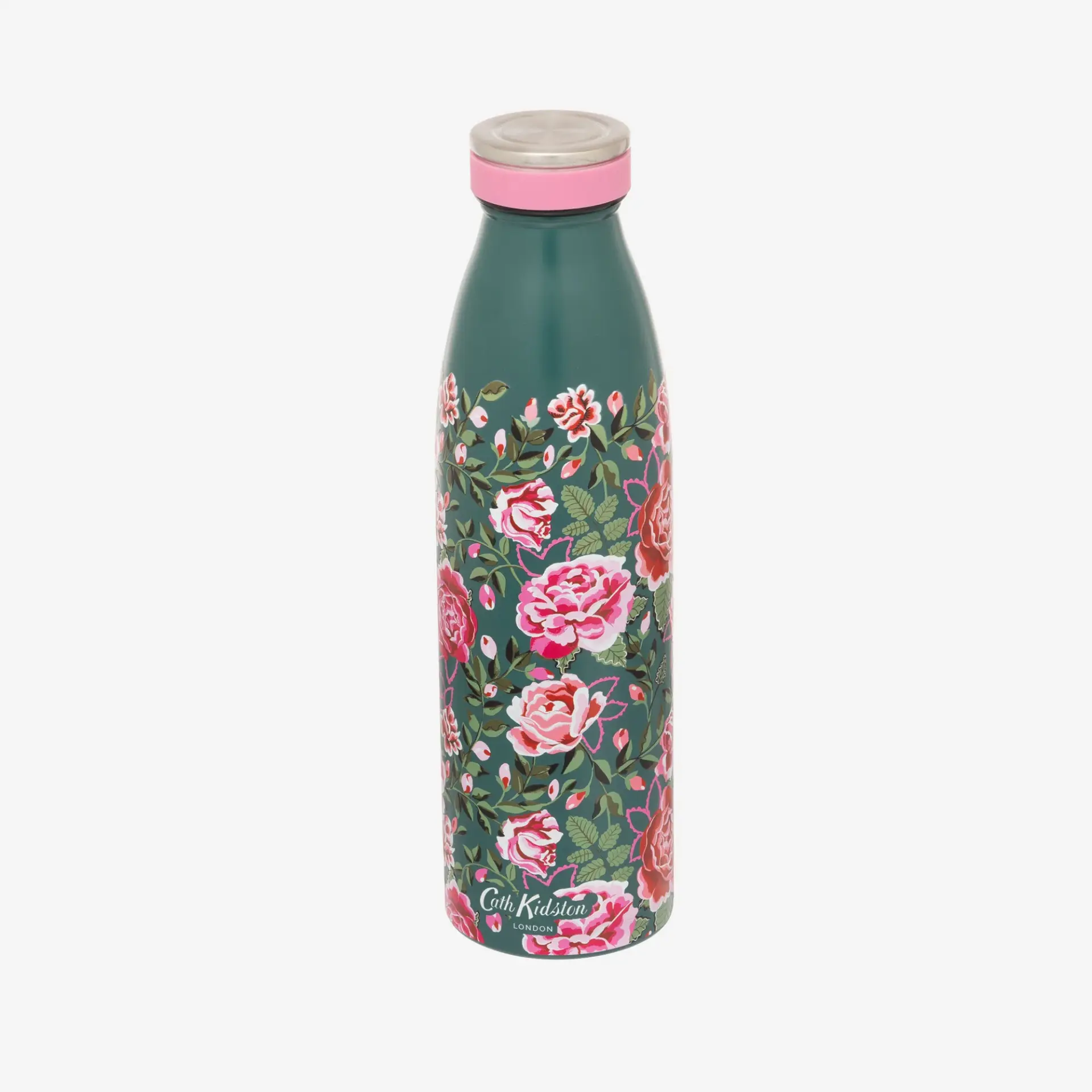Yeşil Paslanmaz Çelik Termos 460 Ml Dolly Rose Collection by Cath Kidston