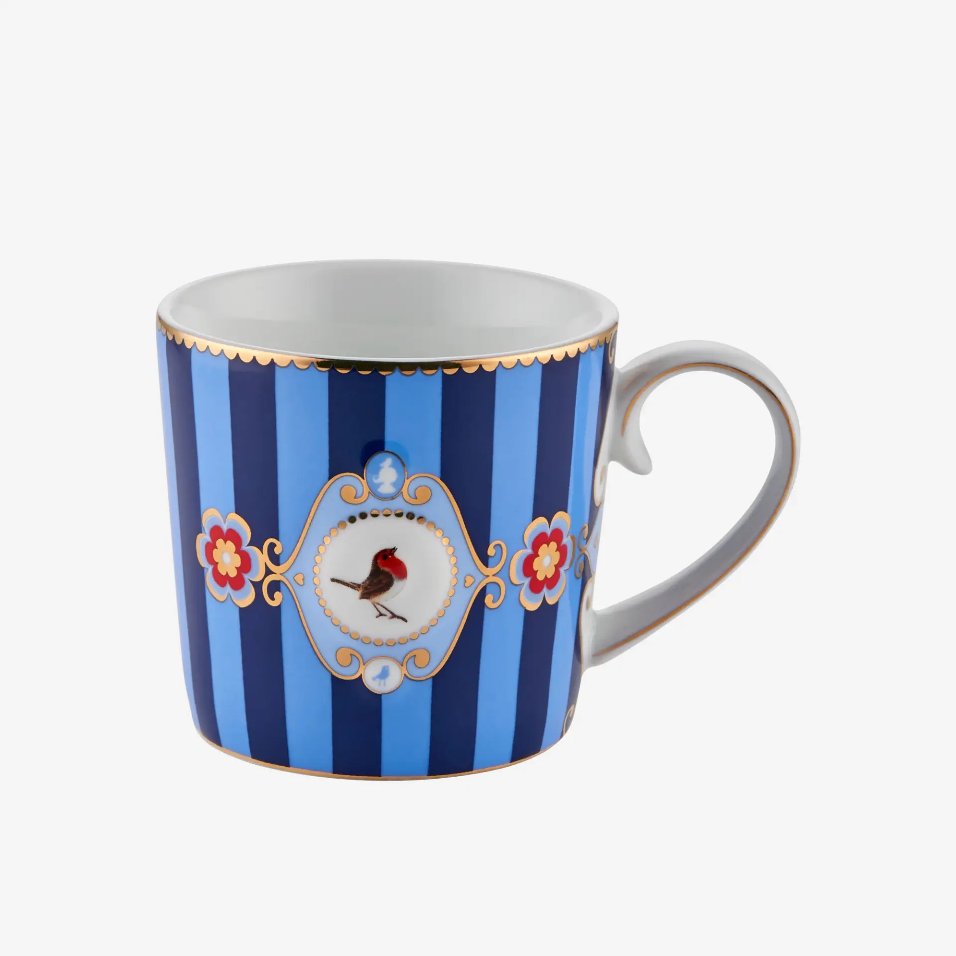 Mavi Porselen Kupa 150 Ml Love Birds Collection by Pip Studio
