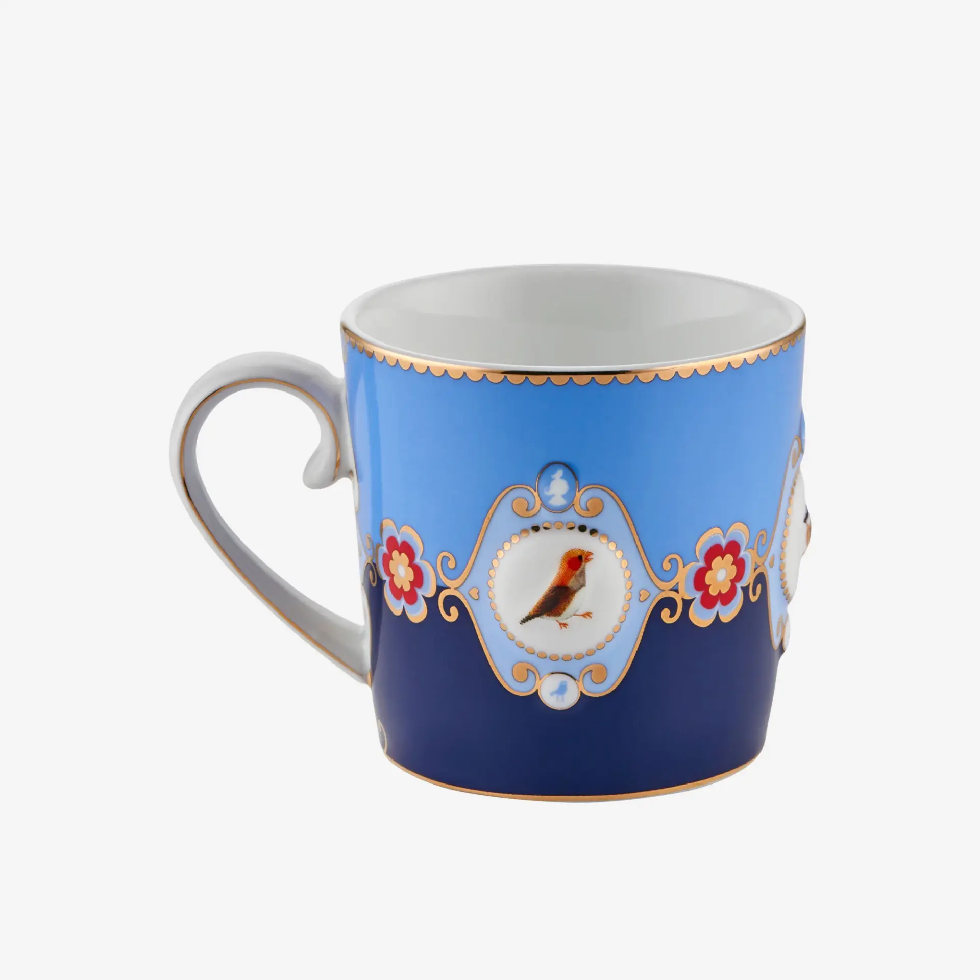 Mavi Porselen Kupa 150 Ml Love Birds Collection by Pip Studio