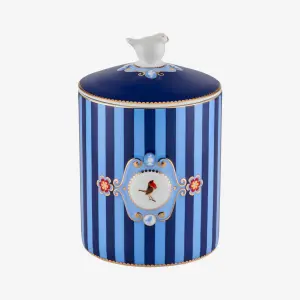 Mavi Porselen Saklama Kabı 1300 Ml Love Birds Collection by Pip Studio