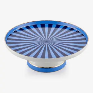 Mavi Porselen Kek Standı 24 Cm Love Birds Collection by Pip Studio