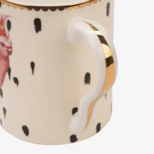 Beyaz Porselen Kupa 350 Ml Animals Collection by Yvonne Ellen