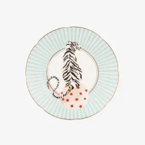 Pembe Porselen Pasta Tabağı 16 Cm Animals Collection by Yvonne Ellen