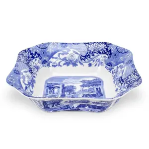 Spode Blue Italian Kare Salata Servis 23,5 Cm
